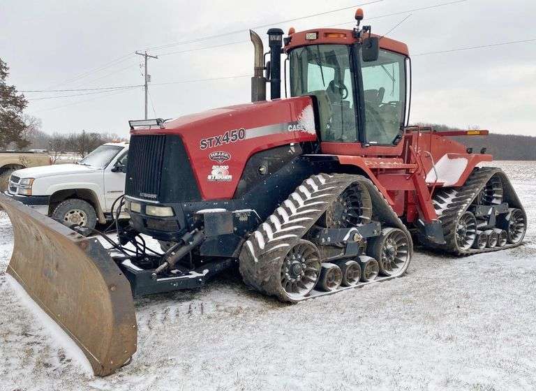 Case IH STX 450 Quadtrac, (4575 Hours), S/N JEE108505, New Rear Tracks