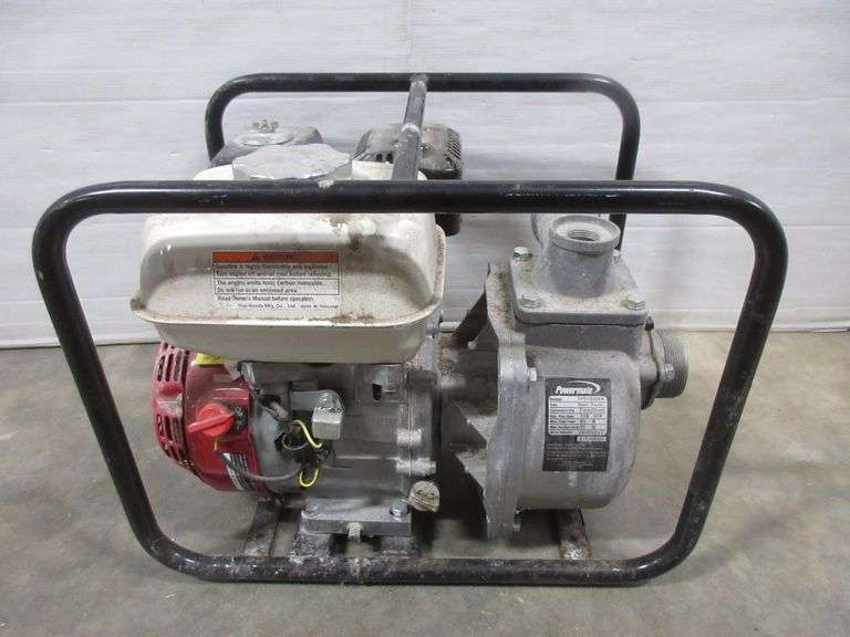 Honda GX120 water pump Albrecht Auction Service