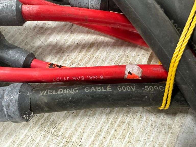 (8) Battery splice cables, all new Albrecht Auction Service