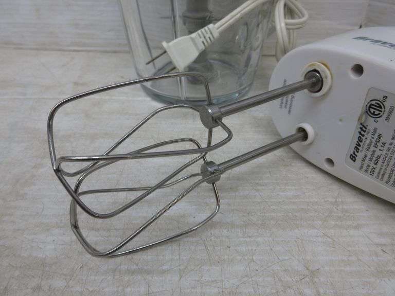 Bravetti blender and a Bravetti hand blender, works as it should, hand