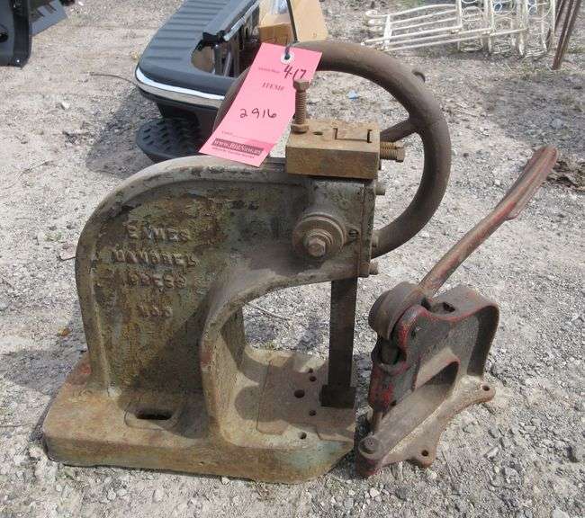 (2) Arbor presses, used Albrecht Auction Service