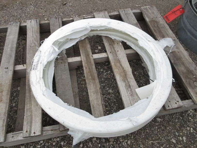 White Pex water line, approx. 3/4" x 65' Albrecht Auction Service