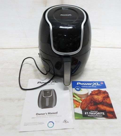 Power XL vortex 5Quart air fryer, used once Albrecht Auction Service