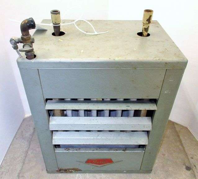 Peerless unit heater, 50,000 BTU natural gas, works as it should, 21 1/