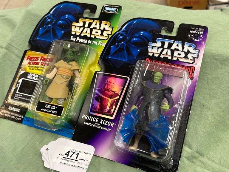 Two Star Wars Figurines Apexx Auctions