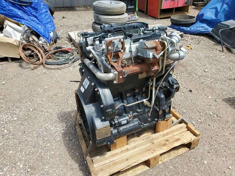 JCB Diesel Engine out of 444 Skid Steer Assiter Auctioneers
