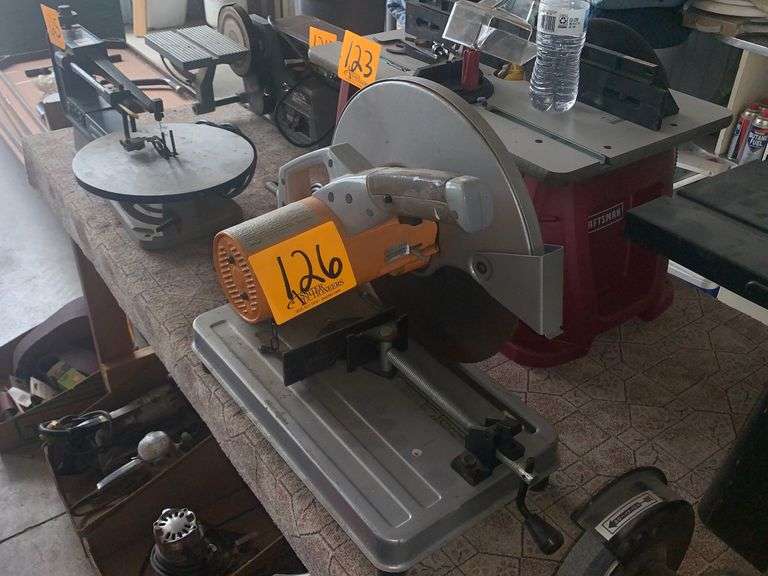 Chicago Electric 14" Cut off Saw - Assiter Auctioneers