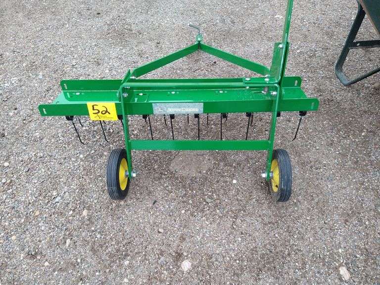 John Deere Tow Behind Thatcher Assiter Auctioneers