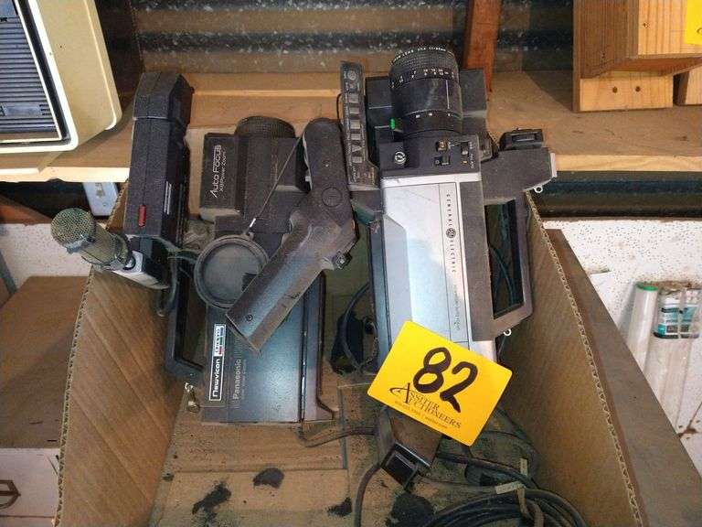 VCR Cameras Incl. Panasonic & GE Assiter Auctioneers