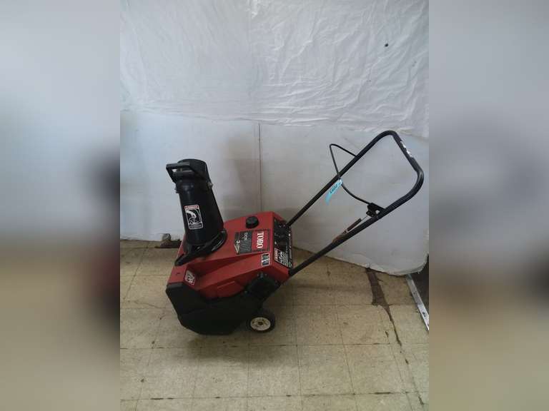 Toro CCR Power Curve 1000 Snow Blower 3 hp Double K Auctions