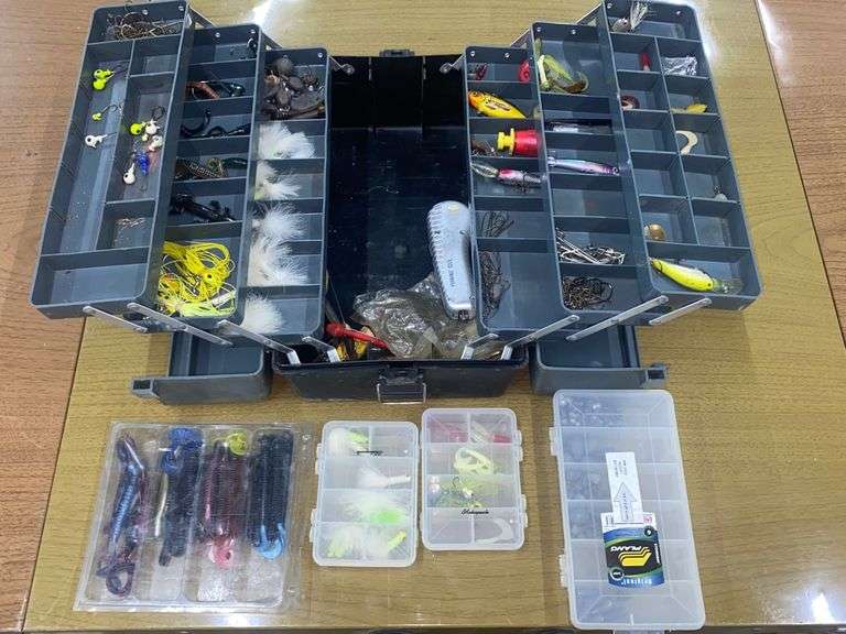 Tackle Box Contents Baer Auctioneers Realty, LLC