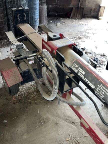 Troy-Bilt 27 Ton Log Splitter - Baer Auctioneers - Realty, LLC