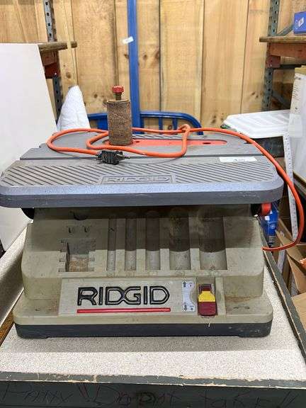 Ridgid Table Top Sander - Baer Auctioneers - Realty, LLC