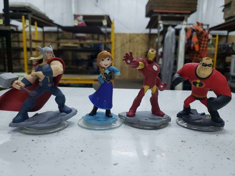 7 Disney Infinity Figures Baer Auctioneers Realty, LLC