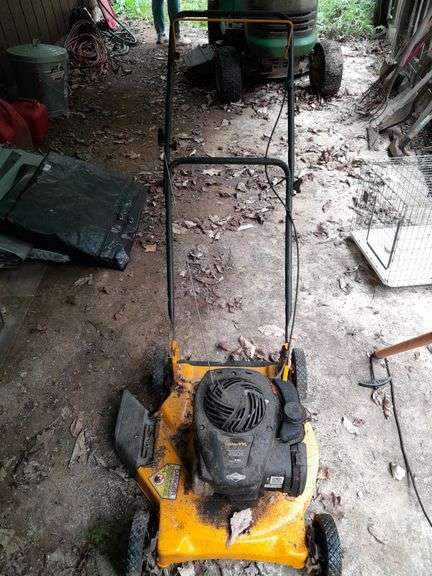 Poulan Pro Pull Start Gas Push Lawn Mower - Baer Auctioneers - Realty, LLC