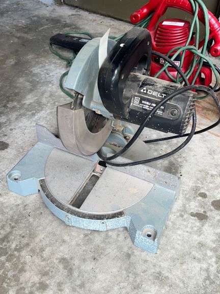 Delta Electric Miter Saw - Baer Auctioneers - Realty, LLC