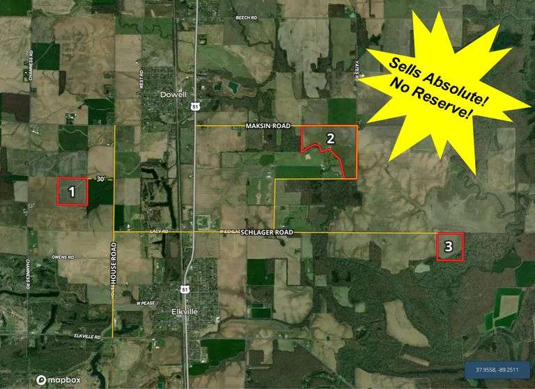 Jackson County IL 186 acres