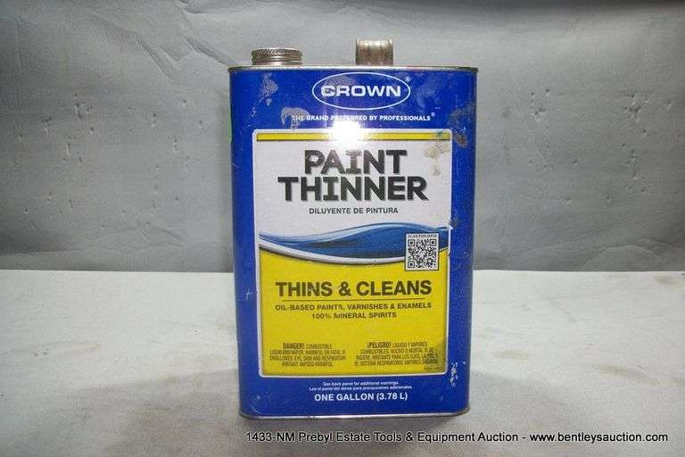 CROWN PAINT THINNEROPENED Bentley & Associates, LLC