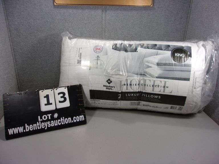 MEMBER'S MARK HOTEL PREMIUM COLLECTION PILLOWS, KING SIZE (2X MONEY