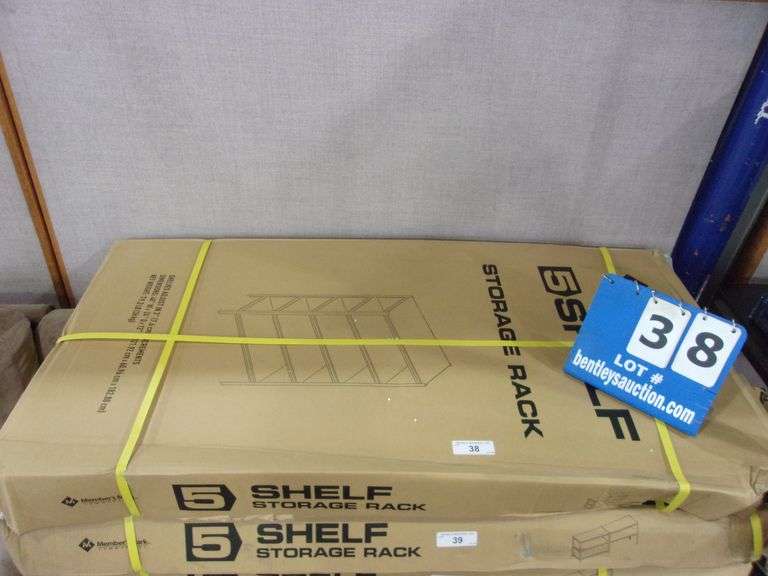MEMBER'S MARK COMMERCIAL 5SHELF STORAGE RACK Bentley & Associates, LLC