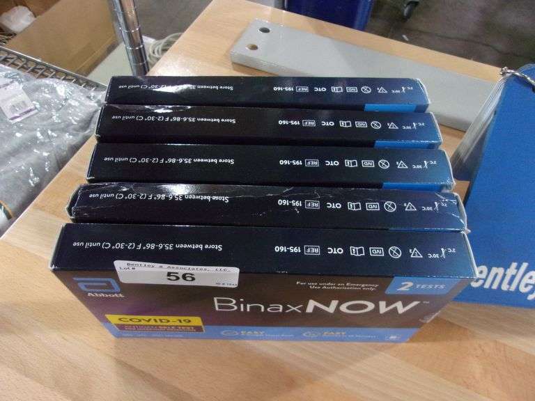 BINAX NOW COVID 19 ANTIGEN SELF TEST, 2 PER PACK (5X MONEY) Bentley