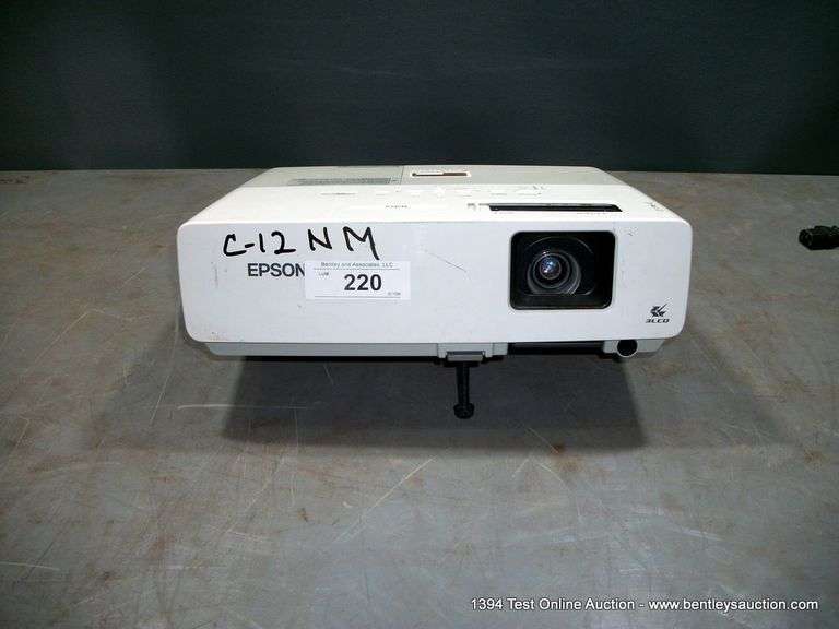 EPSON EMP-83H PROJECTOR - Bentley & Associates, LLC