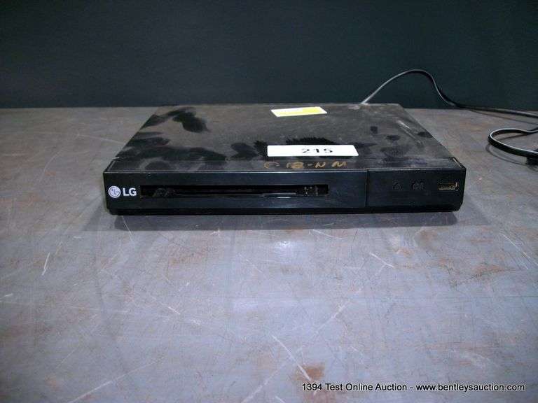 LG DP132 DVD PLAYER - Bentley & Associates, LLC