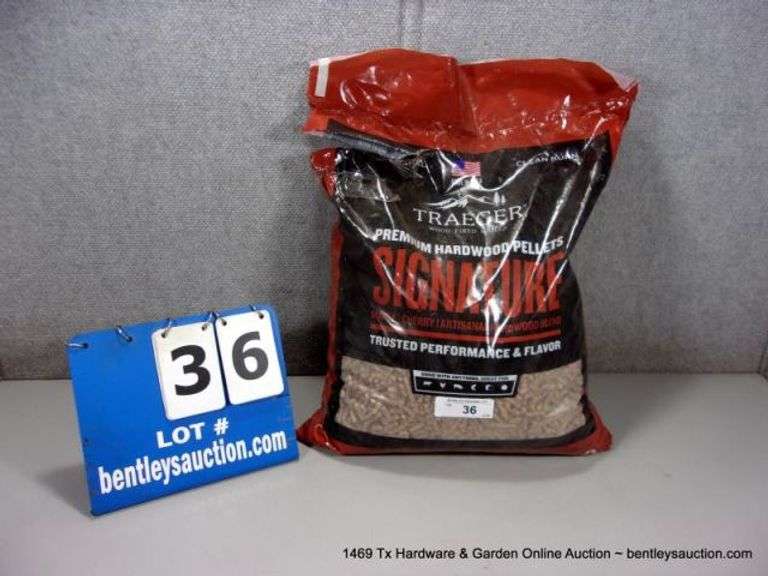 TRAEGER PREMIUM HARDWOOD PELLETS CLEAN BURN Bentley & Associates, LLC