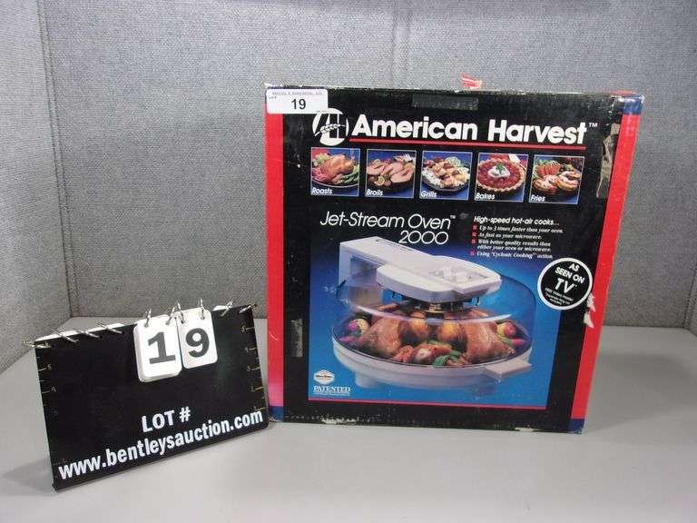 AMERICAN HARVEST JET STREAM OVEN 2000 Bentley & Associates, LLC