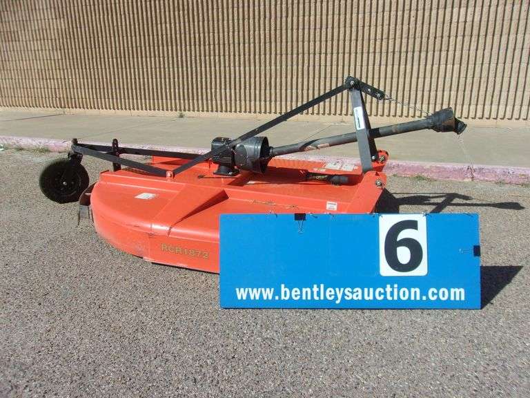 2012/2013 LAND PRIDE LAND PRIDE RCR 1872 BRUSH HOG ROTARY MOWER, 6' MOWER Bentley & Associates