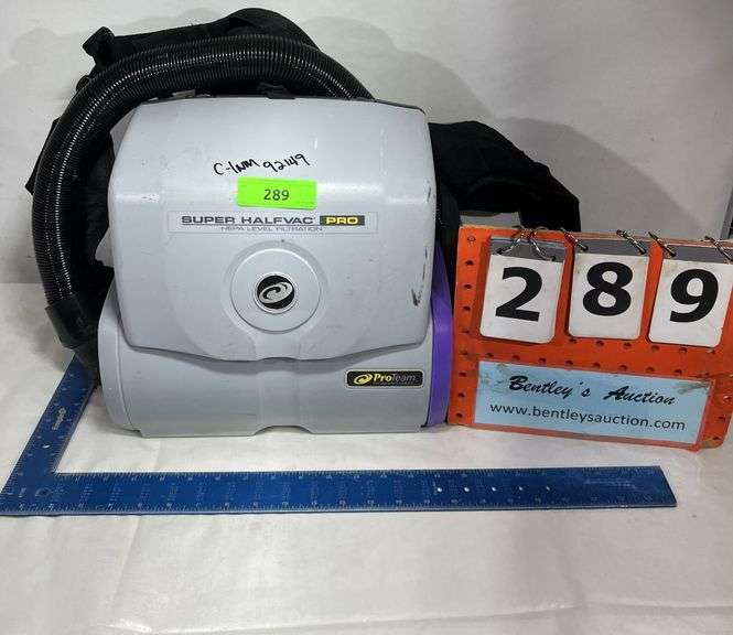 SUPER HALF VAC PRO HEPA LEVEL FILTRATION Bentley & Associates, LLC