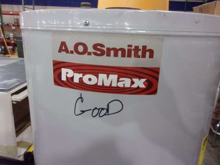 A. O. SMITH PROMAX HOT WATER HEATER, MODEL GCV50200 Bentley
