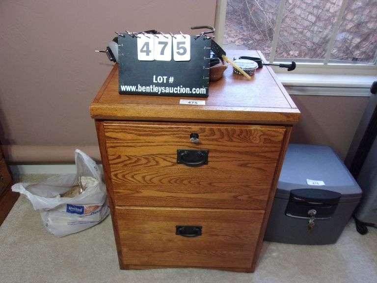 GOLDEN OAK 2DRAWER LEGAL SIZE FILE Bentley & Associates, LLC