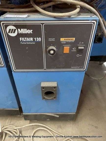 MILLER FILTAIR 130 FUME EXTRACTOR - Bentley & Associates, LLC