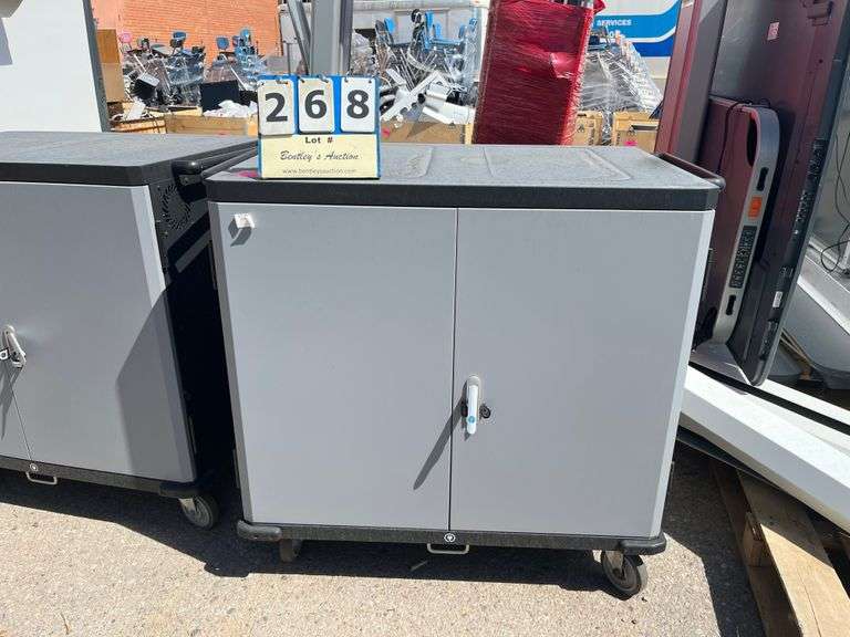 SEVEN LOCKNCHARGE LAPTOP CART Bentley & Associates, LLC