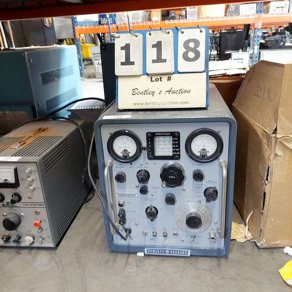 HP 608D V.H.F. SIGNAL GENERATOR 10500 MHz Bentley & Associates, LLC