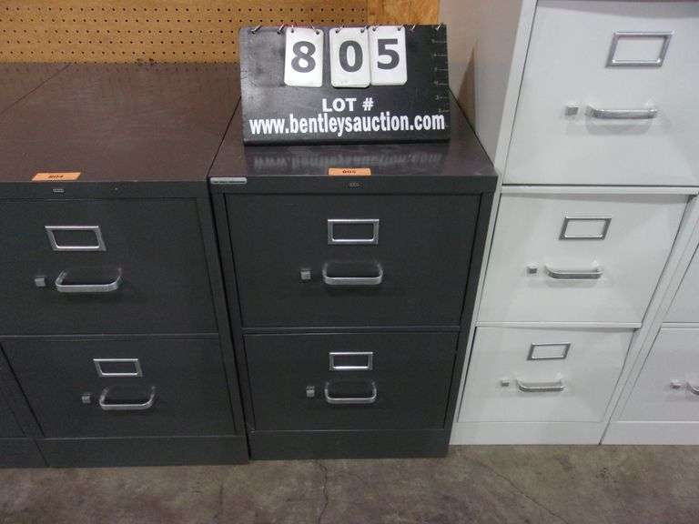 HON 2DRAWER METAL FILING GRAY Bentley & Associates, LLC