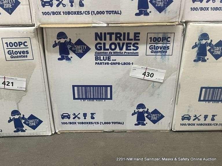 BOX NITRILE GLOVES ONE SIZE FITS ALL Bentley & Associates, LLC