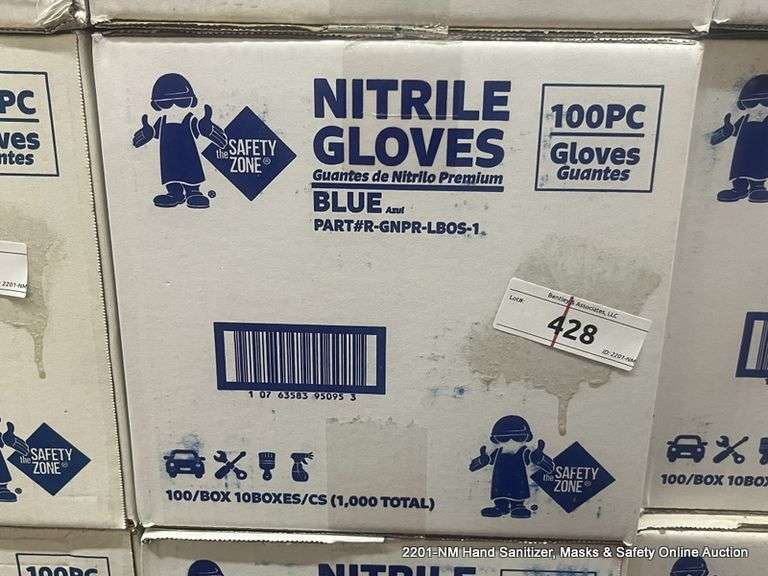 BOX NITRILE GLOVES ONE SIZE FITS ALL Bentley & Associates, LLC