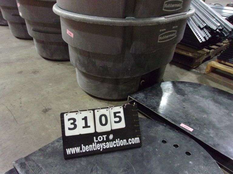 RUBBERMAID 70GALLON GRAY TUB/WATER TROUGH Bentley & Associates, LLC