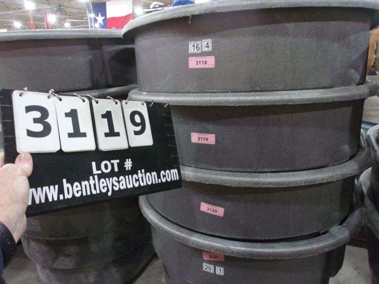 RUBBERMAID 70GALLON GRAY TUB/WATER TROUGH Bentley & Associates, LLC