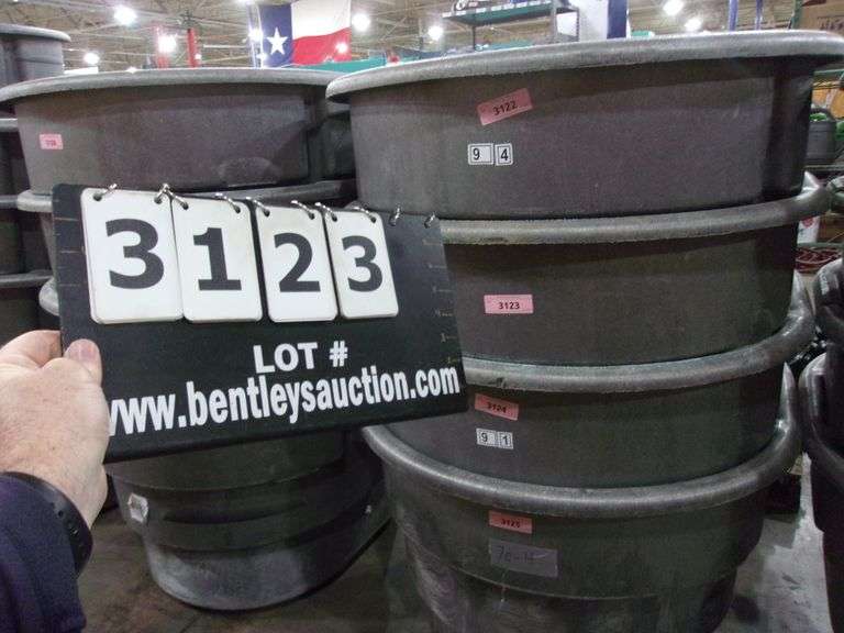 RUBBERMAID 70GALLON GRAY TUB/WATER TROUGH Bentley & Associates, LLC