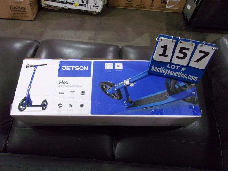 JETSON HEX BIG WHEEL KICK SCOOTER Bentley & Associates, LLC