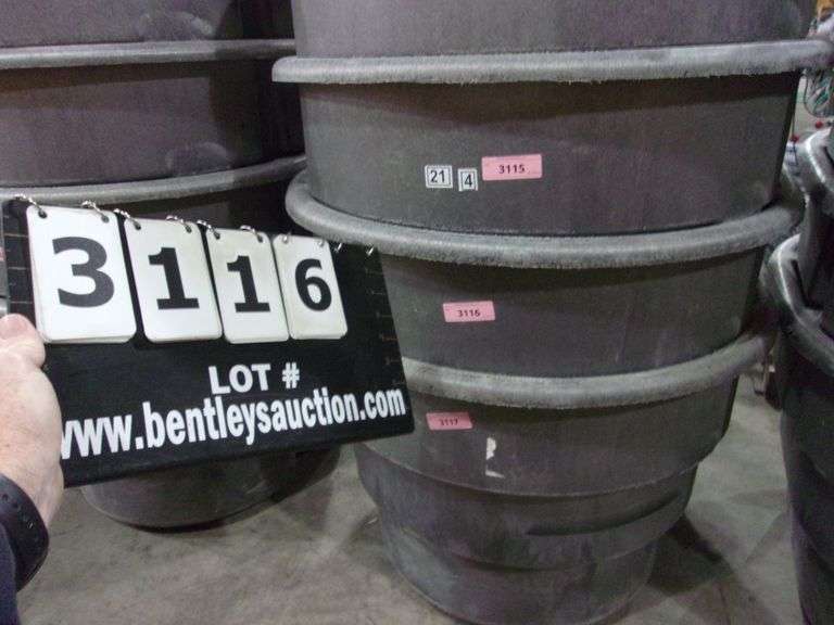 RUBBERMAID 70GALLON GRAY TUB/WATER TROUGH Bentley & Associates, LLC