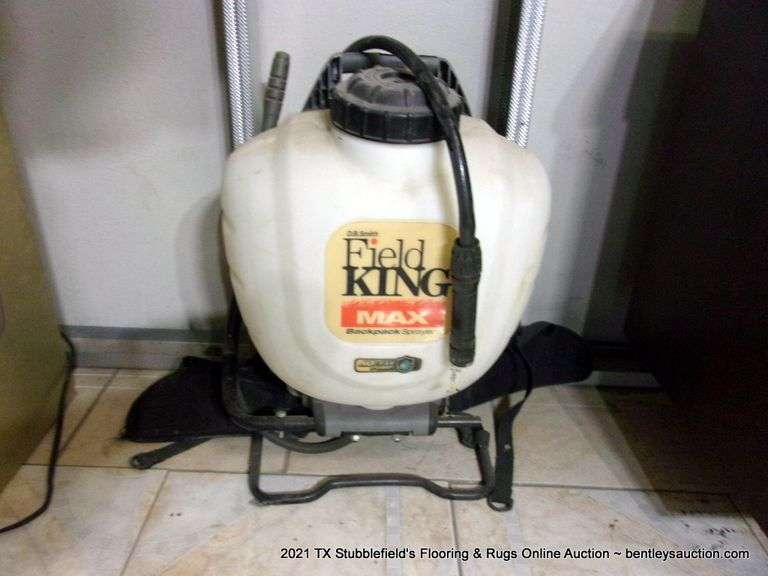 D.B. SMITH FIELD KING MAX BACKPACK WEED SPRAYER Bentley & Associates, LLC