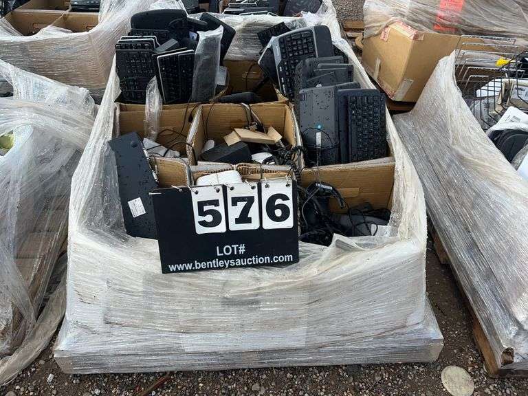 PALLET OFFICE SUPPLIES USED, AS IS Bentley & Associates, LLC