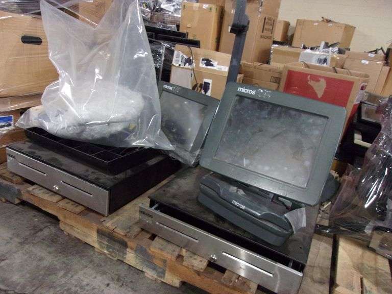 PALLET MICROS CASH REGISTERS, CASH DRAWERS, CHANGE MACHINES Bentley