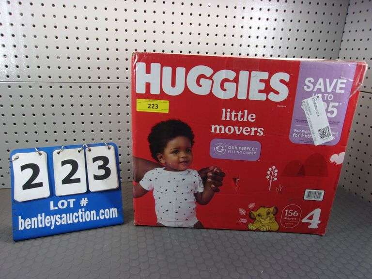 HUGGIES LITTLE MOVERS, 156 DIAPERS Bentley & Associates, LLC
