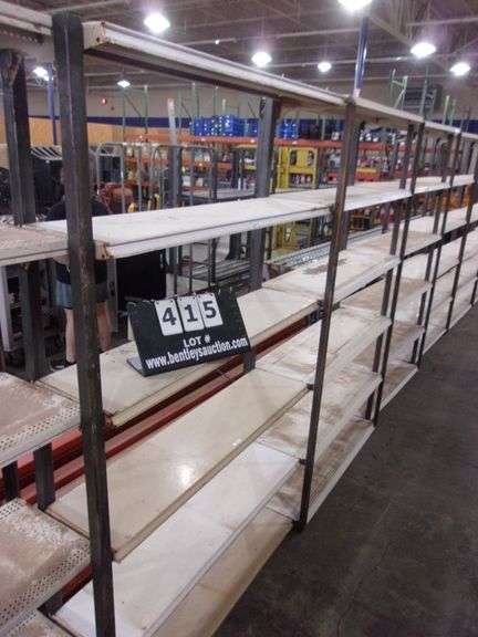 6 TIER METAL SHELVING UNIT - Bentley & Associates, LLC