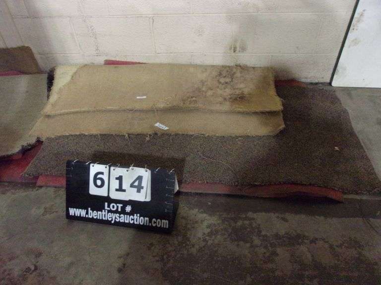 LOT ASSORTED CARPET CUTOUTS Bentley & Associates, LLC